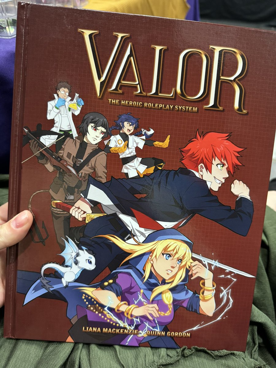 TabletopLoot's tweet image. Was gifted a new RPG system that molds to whatever fandom or homebrew world you want to play in which is an awesome concept!! Can’t wait to dive into @ValorousGames!
Might have to run a one shot for the next Helping Heart Hands over at @SoMattyGameZ!