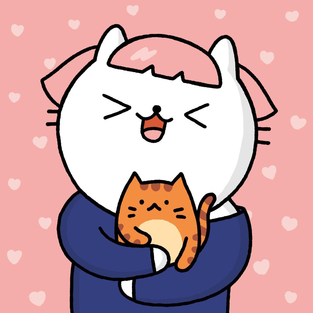 120BYN's tweet photo. . @Jdooplantman was kind enough to get me my entry @chumchumsnft 😭🧡She totally matches me - same hair as my Persona and holding my cat!

I've honestly already been eyeing this project and picked up 2 more chums to support! Only 77 listed now. 🔥 https://t.co/FR4J6yeVcY