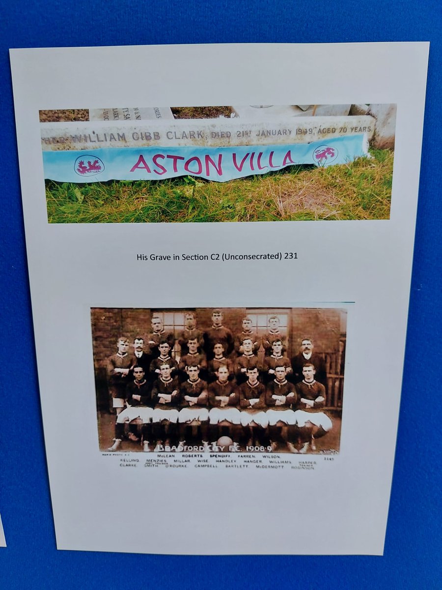 Well, that was an interesting visit to #TunbridgeWells Cemetery for <a href="/heritageopenday/">Heritage Open Days</a> read about footballer William Clarke, #AstonVilla #Globalconnections