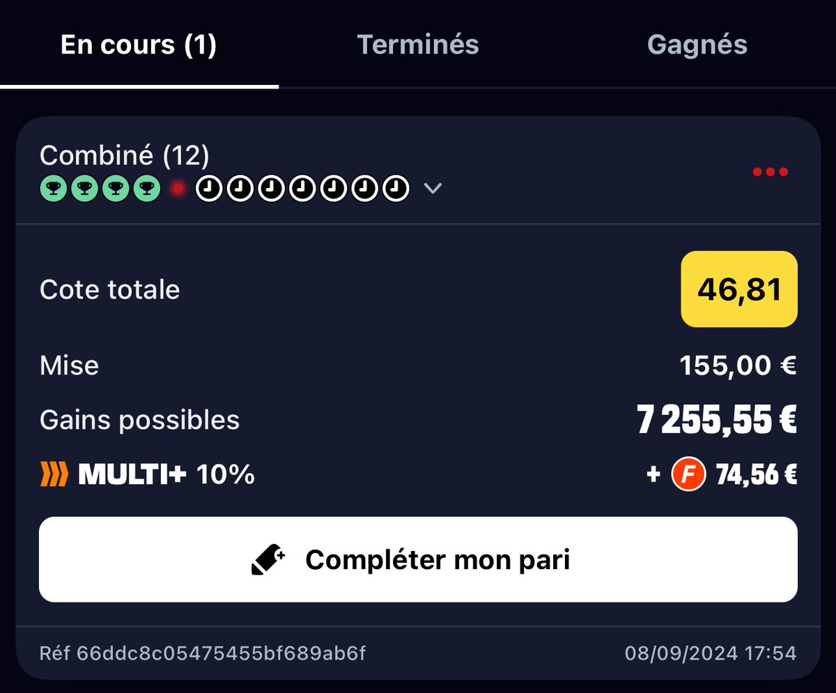 NostraaPro's tweet image. Si ça passe je donne les 255€ qui reste parmi les RT