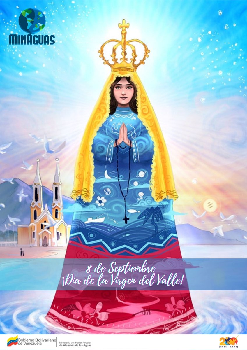#Efeméride || Cada #8Sept la región oriental del país se prepara con júbilo para una de las festividades religiosas más importantes de Venezuela, ya que se celebra el Día de la Virgen del Valle, patrona de Nueva Esparta, los pescadores y del oriente venezolano.