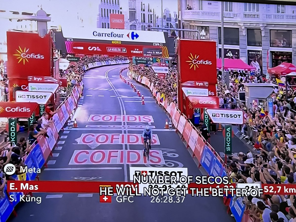 53km/h for ~25km <a href="/EnricMasNicolau/">Enric Mas Nicolau</a> <a href="/lavuelta/">La Vuelta</a>👏