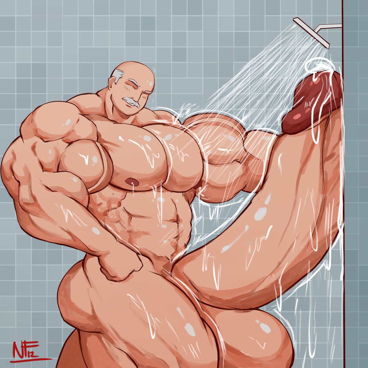Morning shower