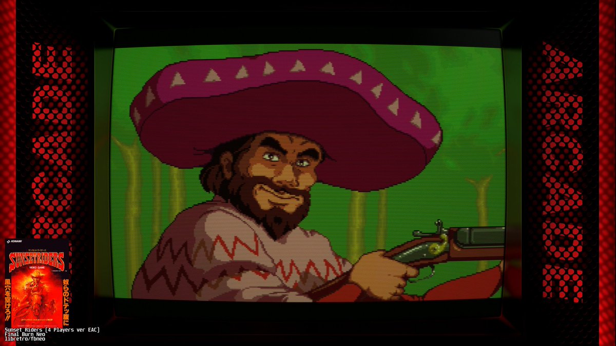 Live! Play Retro episode of Konami's Sunset Riders (Arcade/SNES/Genesis) and more retro gaming talk. 

Youtube  - youtube.com/scottjohnson
Twitch - twitch.tv/frogpants

#retro #retrogaming #konami #sunsetriders #live