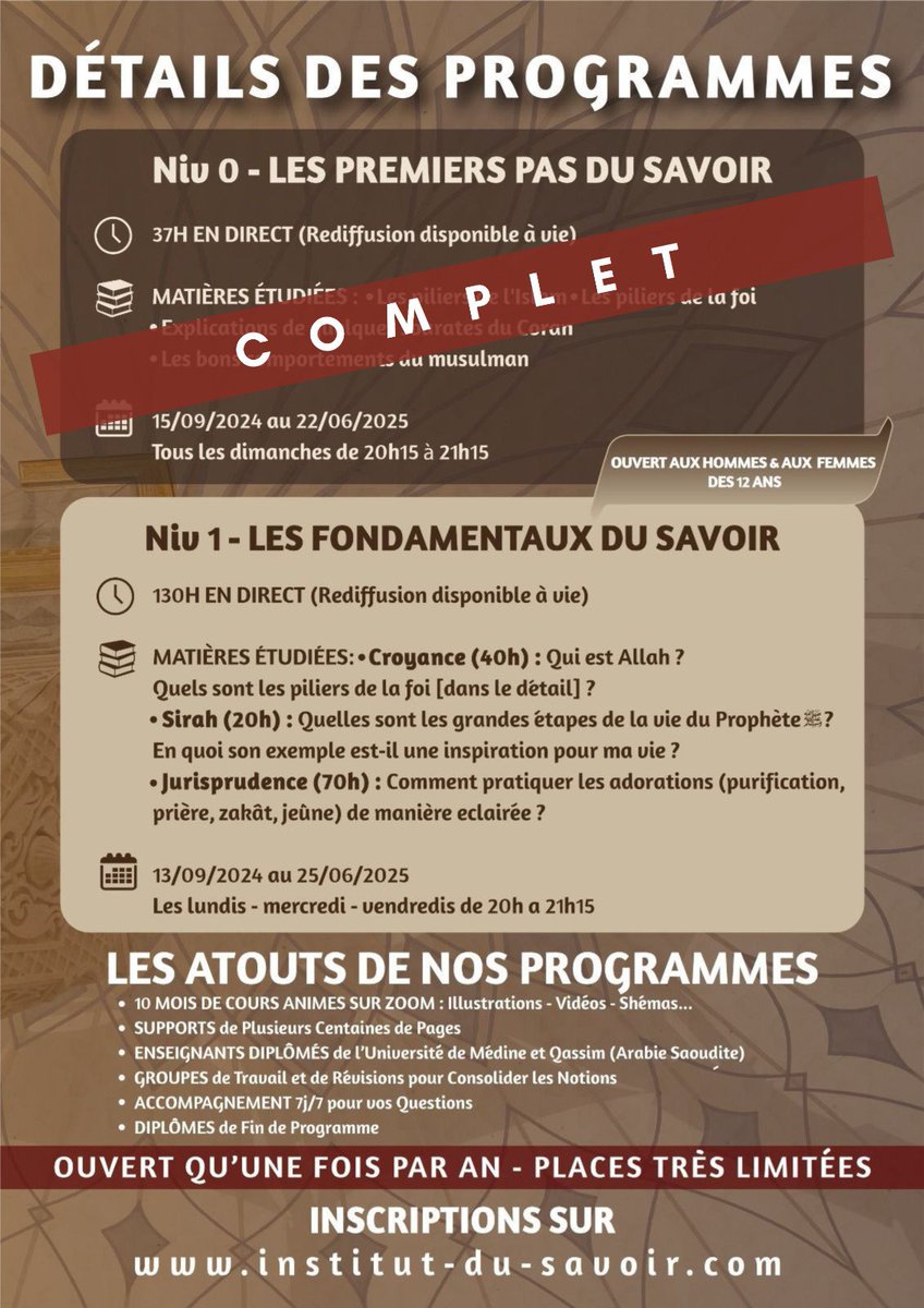 OmraDuSavoir (InstitutDuSavoir) tweet media