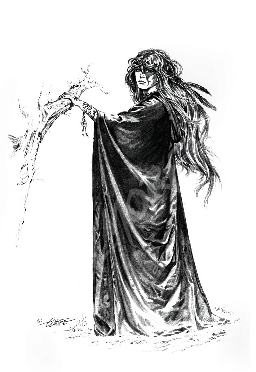 The Witch NPC character class, appearing in Dragon magazine #114, October 1986

🎨 by Larry Elmore