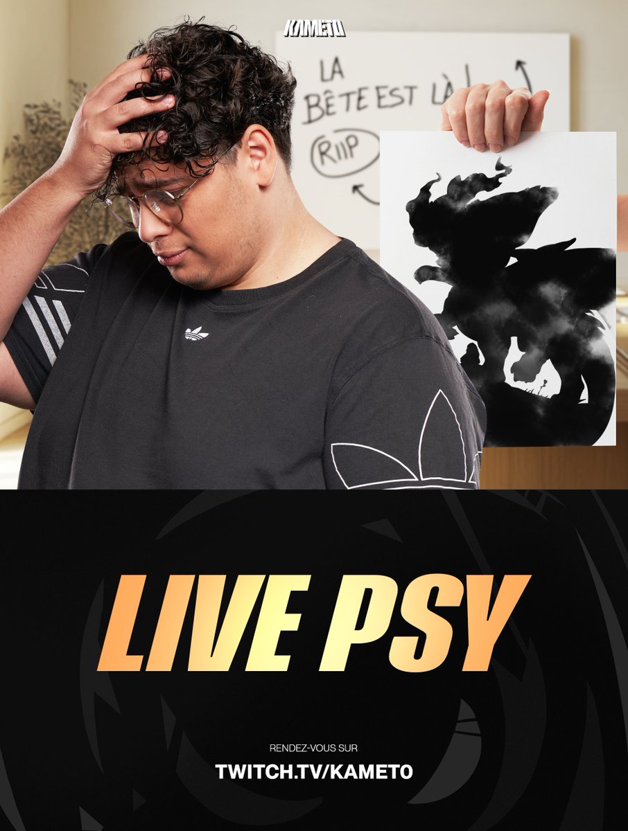 🚨SÉANCE DE PSY 

Il est l'heure de soigner mes problèmes avec League of legends, va-t-elle réussir à relever cet immense défi ? 

▶️ twitch.tv/kamet0