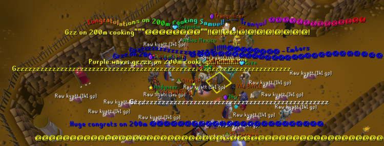 ImprovementOSRS's tweet photo. Huge congratulations to Adios Mexico for reaching 200m XP in Cooking last night and locking themselves in at Rank 141 on the Skiller Highscores! 👨‍🍳📊 https://t.co/ld9Lya2pHV