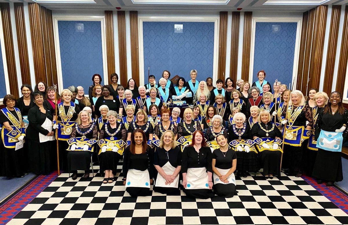 Consecration of our German lodge yesterday - Three Graces in the Cosmos no. 60. The ceremony was held at HDMC