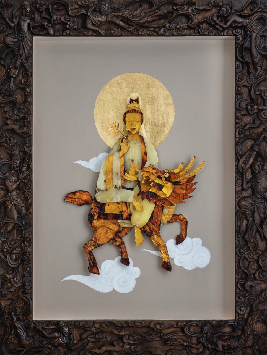 amber_boy's tweet photo. 觀世音、地藏王菩薩【緣起──黃憶人琥珀藝術特展】
展期：8月17日～10月13日 時間：9:00～18:00 地點：佛光山佛陀紀念館本館第一展覽廳 佛館官網：https://t.co/VNsecLWIg4
#佛光山
 #佛陀紀念館 #緣起黃憶人琥珀藝術特展 https://t.co/VrZJVDbxjQ