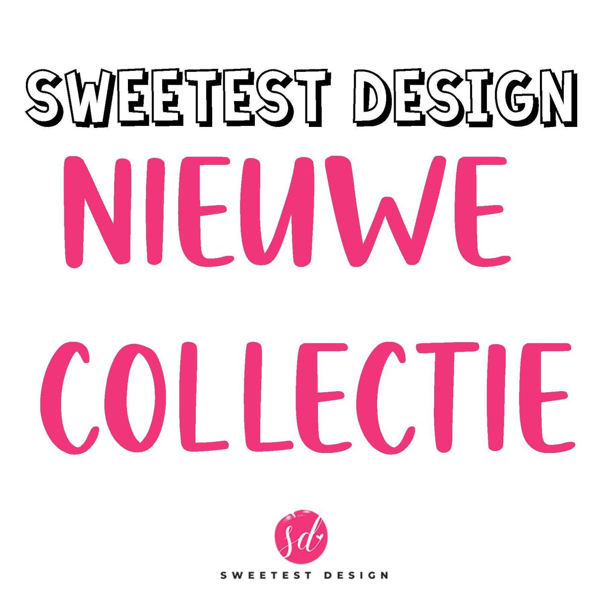 SweetestDesign's tweet image. Yesssss de nieuwe collectie staat online sweetestdesign.nl