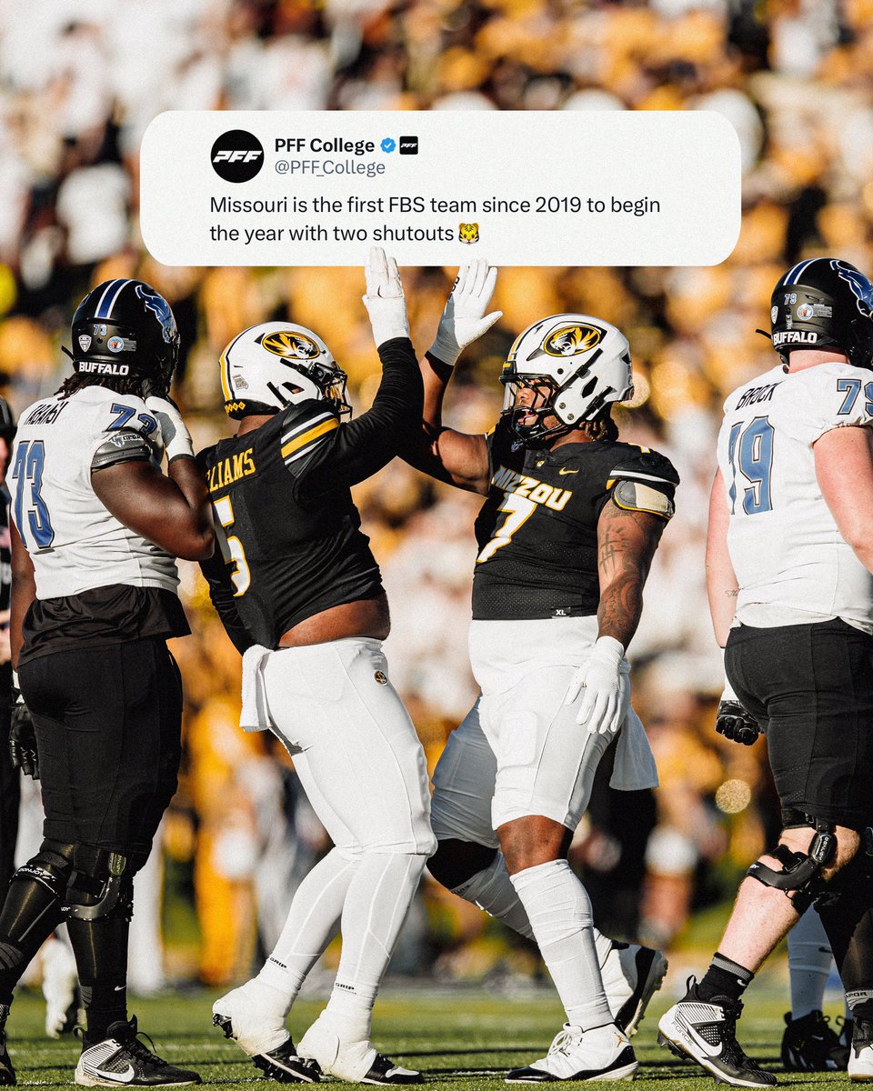 Mizzou Football tweet media