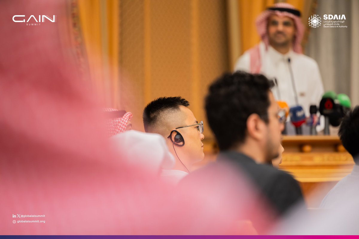 Photos from the press conference for the third #GainSummit.