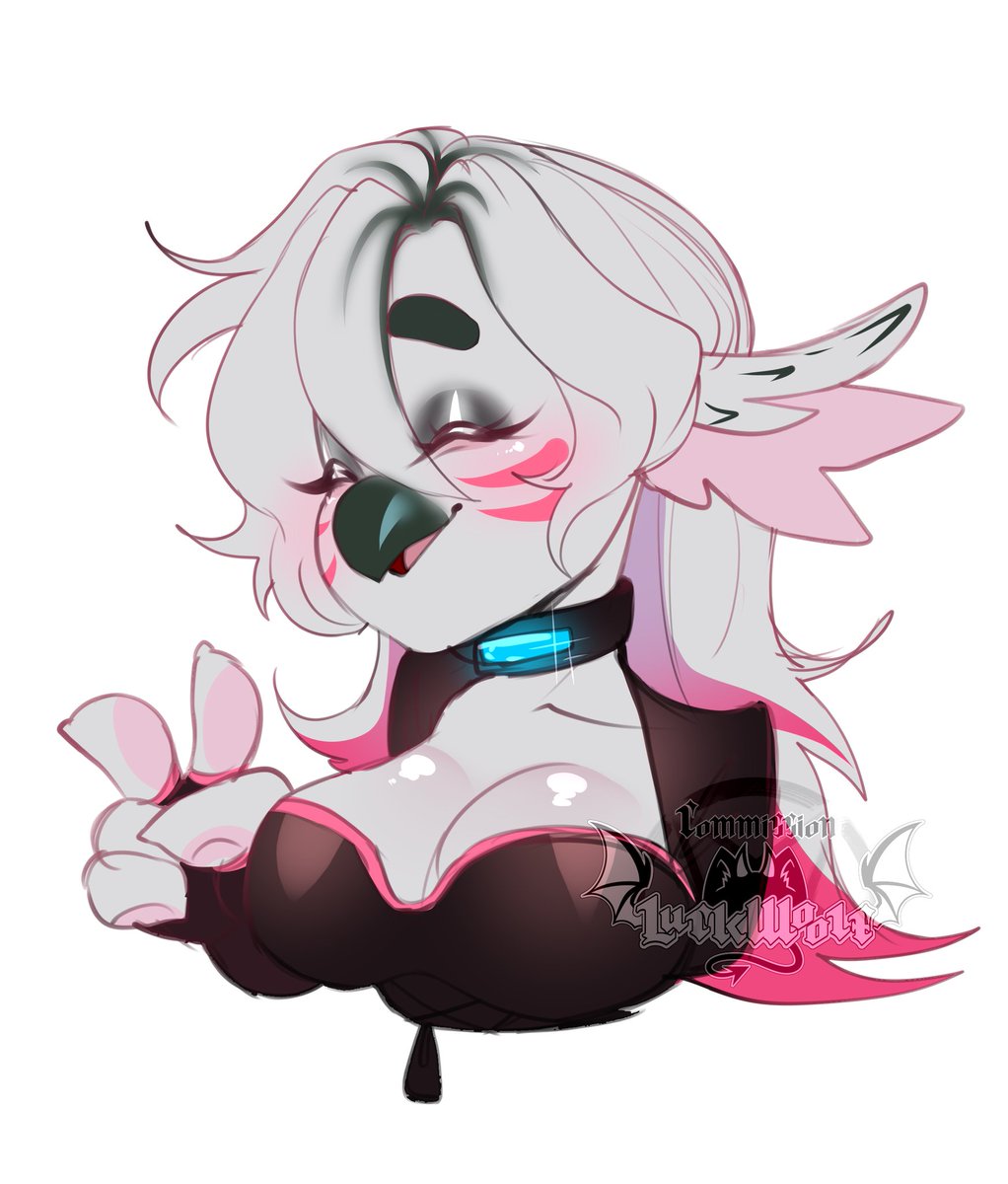 LuckWoolf's tweet photo. BustCommission for @Natthailea 🌷 https://t.co/w19DEbEuIT