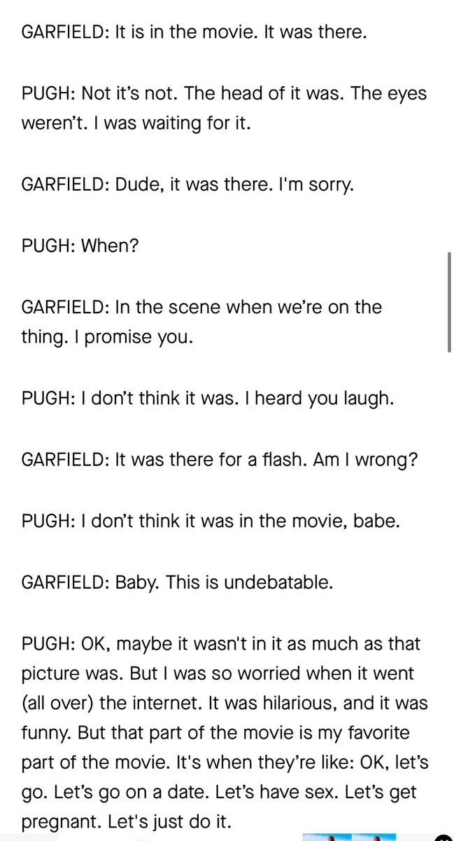 garfysource's tweet photo. I’m dying at this interview with florence and andrew https://t.co/YOd5Mdtwuw