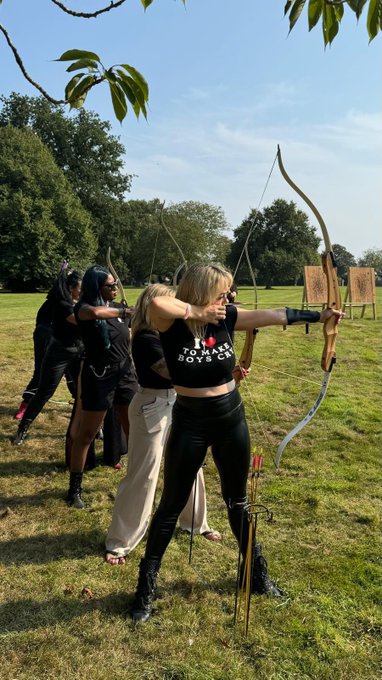 From Archery at @FemDomRetreats this weekend, I&rsquo;m getting much better at it. 🏹 https://t.co/rkO6oE2l<a class="tags" target="_blank" title="On Twitter" href="/?out=eyJ0eXAiOiJKV1QiLCJhbGciOiJIUzUxMiJ9.eyJpYXQiOjE3MjcyNTE5NDUsImlzcyI6InR3cG9ybnN0YXJzLmNvbSIsIm5iZiI6MTcyNzI1MTk0NSwiZXhwIjoxNzU4Nzg3OTQ1LCJyZWRpcmVjdF91cmwiOiJodHRwczovL3R3aXR0ZXIuY29tL0ZlbURvbVJldHJlYXRzIn0.PoADOdLrAlwNJd-K_un1WuchBMEETFusJMOVjhhDKm7xVGVI0PjOpTlCYPhMkUuKVMzEJGxbjr0GGSikq-q7qg">@FemDomRetreats</a>