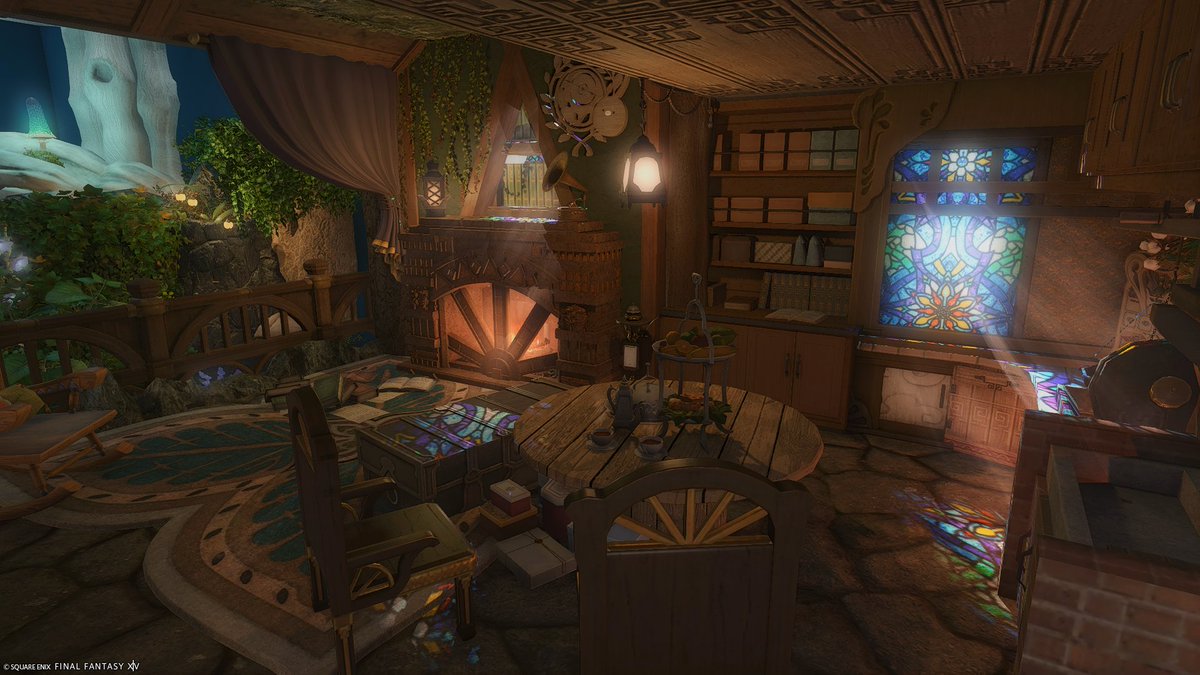 overly_okay's tweet photo. [M] Mushroom Swamp
Aether/Gilgamesh/Mist/W1P4

I didn't know whether to make a cozy witch house or a creepy alchemist lab, so I did both! In a swamp! (1/2)
#ffxiv #ff14 #ffxivhousing #ff14housing #hgxiv https://t.co/Q3Z00rq2lM