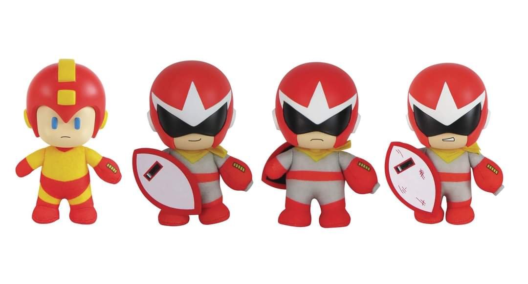 「 Proto Man and Solar Blaze Mega Man Figu」|Brianのイラスト