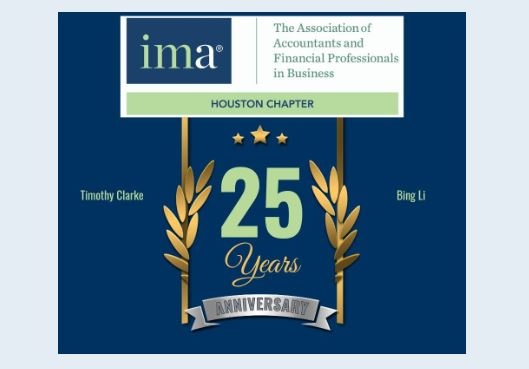 Congratulations to Timothy Clarke and Bing Li on your 25-year anniversary with CMA!! 
1d