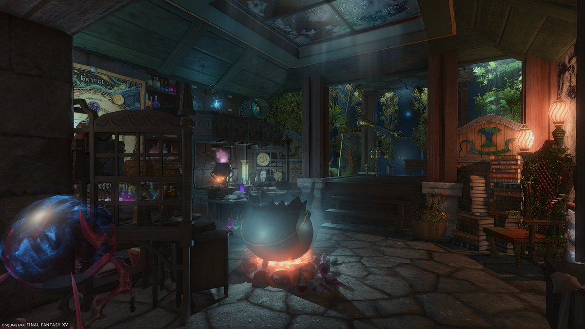 overly_okay's tweet photo. [M] Mushroom Swamp
Aether/Gilgamesh/Mist/W1P4

I didn't know whether to make a cozy witch house or a creepy alchemist lab, so I did both! In a swamp! (1/2)
#ffxiv #ff14 #ffxivhousing #ff14housing #hgxiv https://t.co/Q3Z00rq2lM