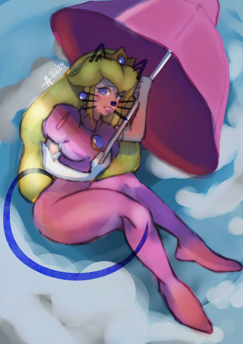 AkMel0's tweet image. #princesspeach #mario #nintendo #luigi #anime #manga #procreate