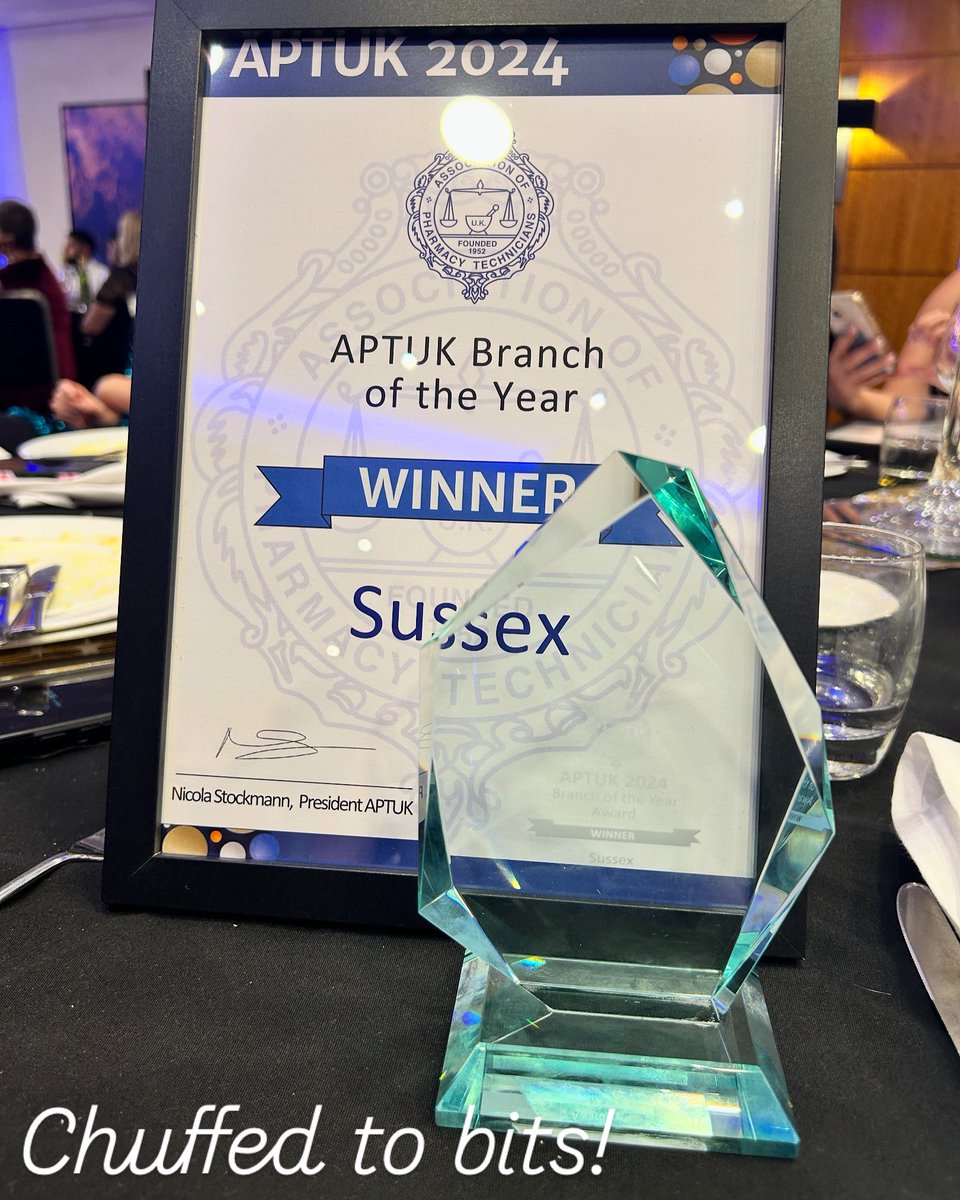 🎉 Come and join @APTUK1 Branch of the year 🎉 on Tuesday 10th September from 7pm.  See full details in the picture…

‼️BOOK NOW ‼️

All pharmacy technicians and PTPT’s are welcome, you don’t need to live / work in Sussex
<a href="/ESHTNHS/">East Sussex Healthcare NHS Trust</a> <a href="/NHSSussex/">NHS Sussex News</a> <a href="/CPSS_LPCs/">Community Pharmacy Surrey & Sussex</a> <a href="/AptukSussex/">Sussex APTUK</a> 
#JoinUs