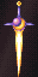 RiotEsper's tweet photo. Here's some more #swordtember2024 
Smoke, Moon and Sun swords. Smoke is some sort of impractical steampunk sword that blows steam in your face, apparently. 🤭 https://t.co/BmcGA5b5aI