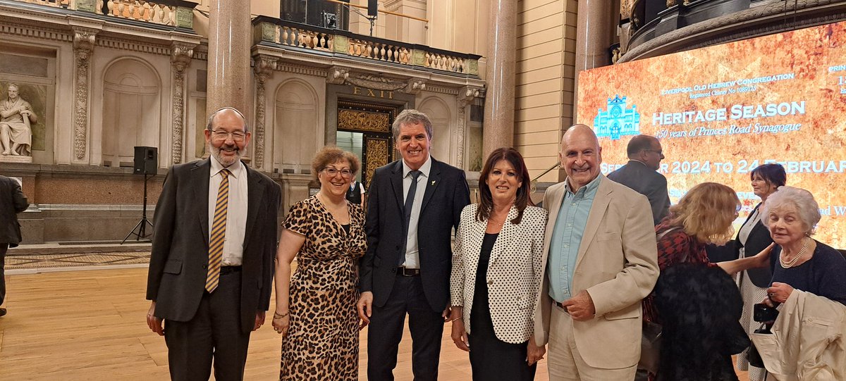 Sara Radivan (@sararad67) on Twitter photo Thrilled to attend LOHC Princes Road launch of their heritage season commemorating 150 years of the Synagogue building. Lovely speeches from amongst others Lord Mayor <a href="/cllrkemp/">Richard Kemp CBE</a>, <a href="/chiefrabbi/">Chief Rabbi Sir Ephraim Mirvis</a> and <a href="/MetroMayorSteve/">Steve Rotheram</a> Thrilled to attend LOHC Princes Road launch of their heritage season commemorating 150 years of the Synagogue building. Lovely speeches from amongst others Lord Mayor <a href="/cllrkemp/">Richard Kemp CBE</a>, <a href="/chiefrabbi/">Chief Rabbi Sir Ephraim Mirvis</a> and <a href="/MetroMayorSteve/">Steve Rotheram</a>