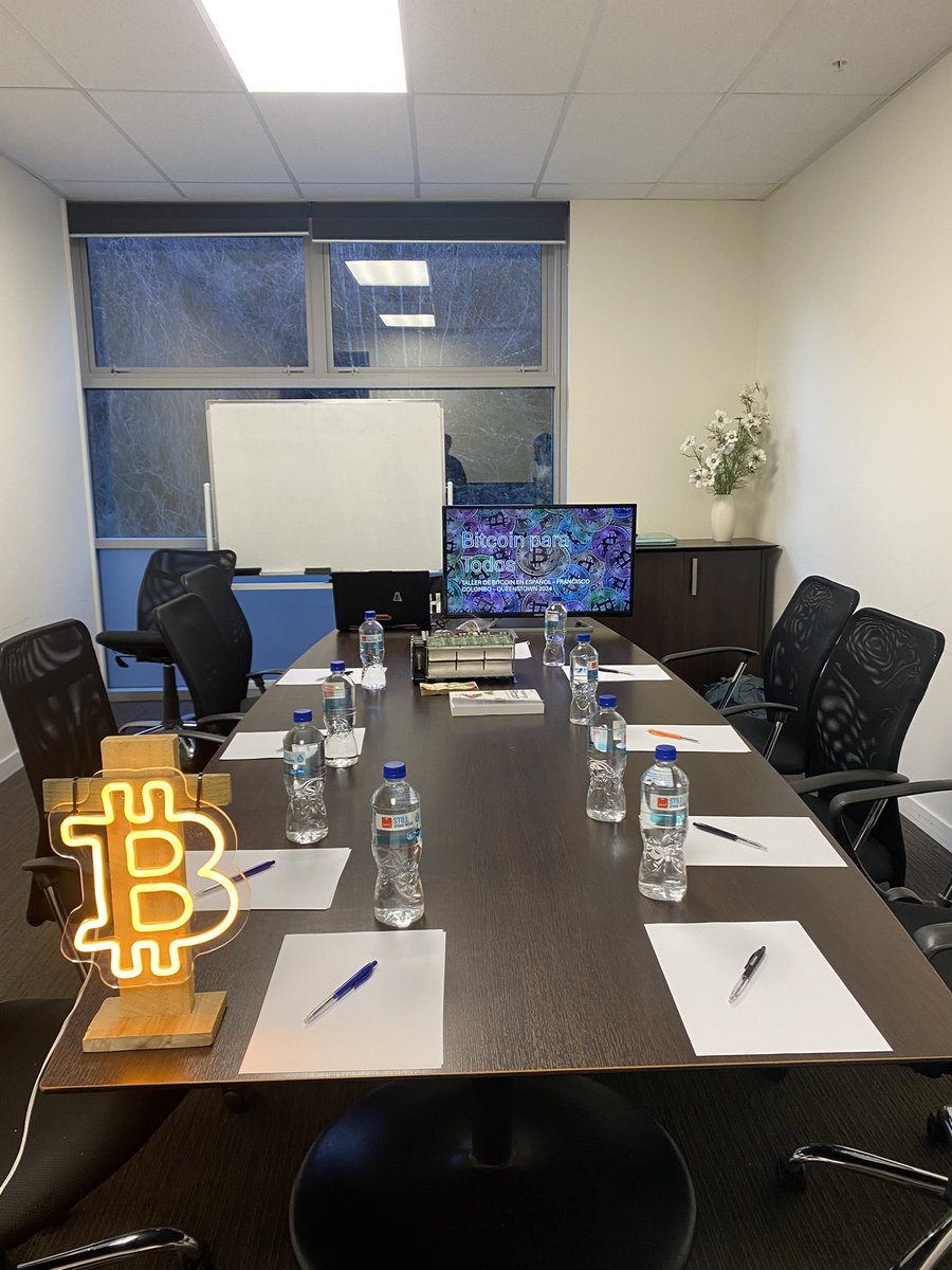 Boskitox's tweet photo. Few weeks ago, I hosted a two-hour #Bitcoin workshop in Spanish. I began with a brief history of money and then delved into how Bitcoin works, its fundamental characteristics, its enormous potential, and the crucial importance of self-custody.

Hosting the workshop was an incredible experience. It provided firsthand insight into another profound lesson about Bitcoin:

Bitcoin does not only empower us financially; it empowers us as a whole. It challenges us to rethink our views and encourages personal growth (If you had asked me years ago, I never would have imagined I’d be hosting a Bitcoin workshop).

Helping and teaching others about Bitcoin was gratifying because it sets them on a journey that can also empower them if they choose to go down the rabbit hole. While this journey is not easy and requires time, every Bitcoiner knows that it is definitely worth it.

Teaching Bitcoin resembles planting a seed, which over time grows and develops just as the Bitcoin network does.

“You don’t change Bitcoin; Bitcoin changes you.”

“Helping people learn about Bitcoin might be the single most effective form of human rights activism.” - @gladstein 

——

Español 

Hace unas semanas, realicé un taller de dos horas sobre Bitcoin en español. Comencé con una breve historia del dinero y luego profundicé en cómo funciona Bitcoin, sus características fundamentales, su enorme potencial y la crucial importancia de la auto-custodia.

Organizar el taller fue una experiencia increíble. Me permitió experimentar de primera mano otra lección valiosa de Bitcoin:

Bitcoin no solo nos empodera financieramente; nos empodera en su totalidad como individuos. Nos desafía a replantear nuestras ideas/opinions y fomenta el crecimiento personal. (Si me hubieran preguntado hace años, nunca habría imaginado que estaría dando un taller sobre Bitcoin).

Enseñar a otros sobre Bitcoin fue gratificante porque los pone en un camino que también puede empoderarlos si deciden explorar la madriguera. Aunque este camino no es fácil y requiere tiempo, todo Bitcoiner bien sabe que definitivamente vale la pena.

Enseñar sobre Bitcoin es comparable a plantar una semilla, que con el tiempo crece y se desarrolla tal como lo hace la red de Bitcoin.

“No cambias a Bitcoin; Bitcoin te cambia a ti.”

“Ayudar a las personas a aprender sobre Bitcoin podría ser la forma más efectiva de activismo en derechos humanos.” - @gladstein