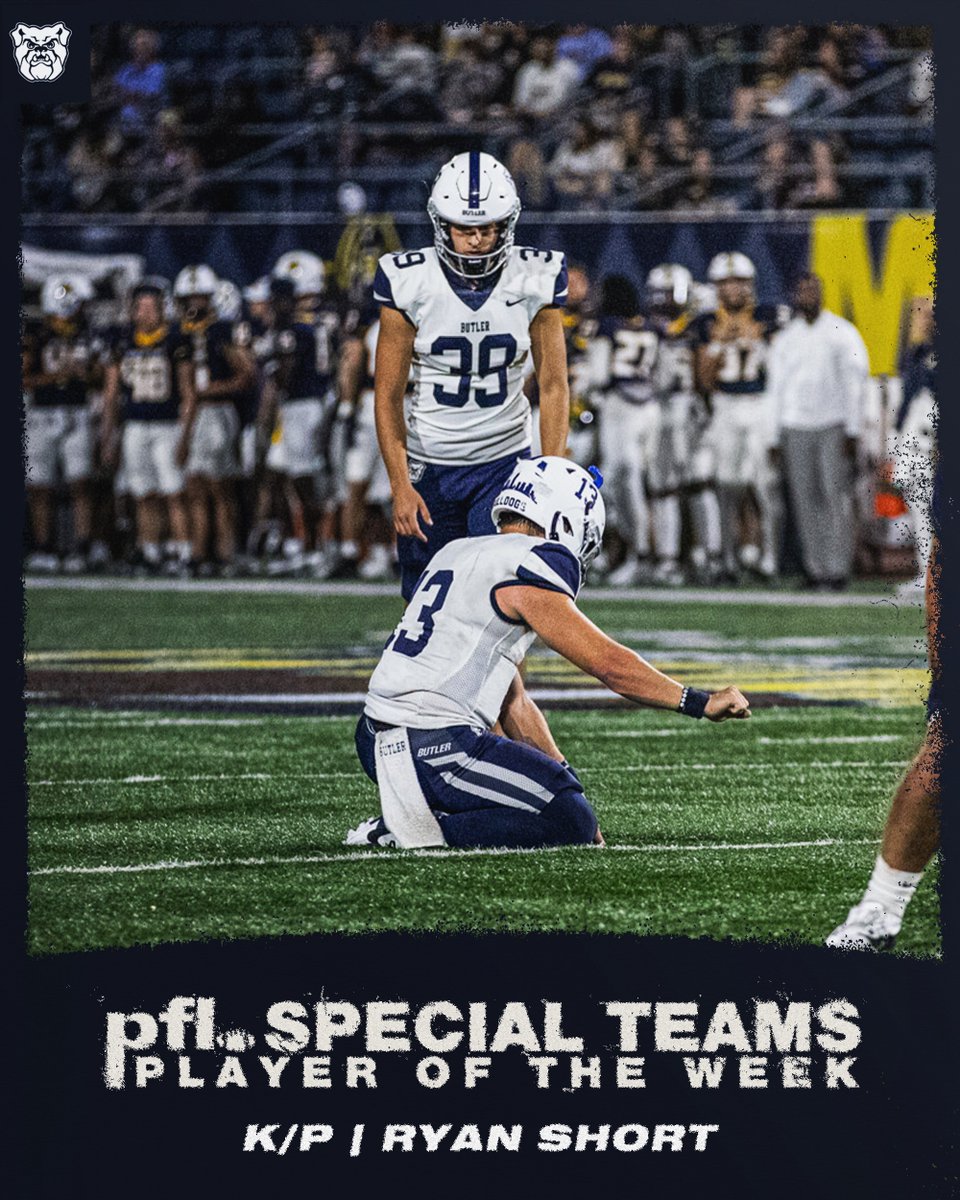 Short Earns PFL Special Teams Player of the Week honors

➡️bit.ly/3MFp4Kx