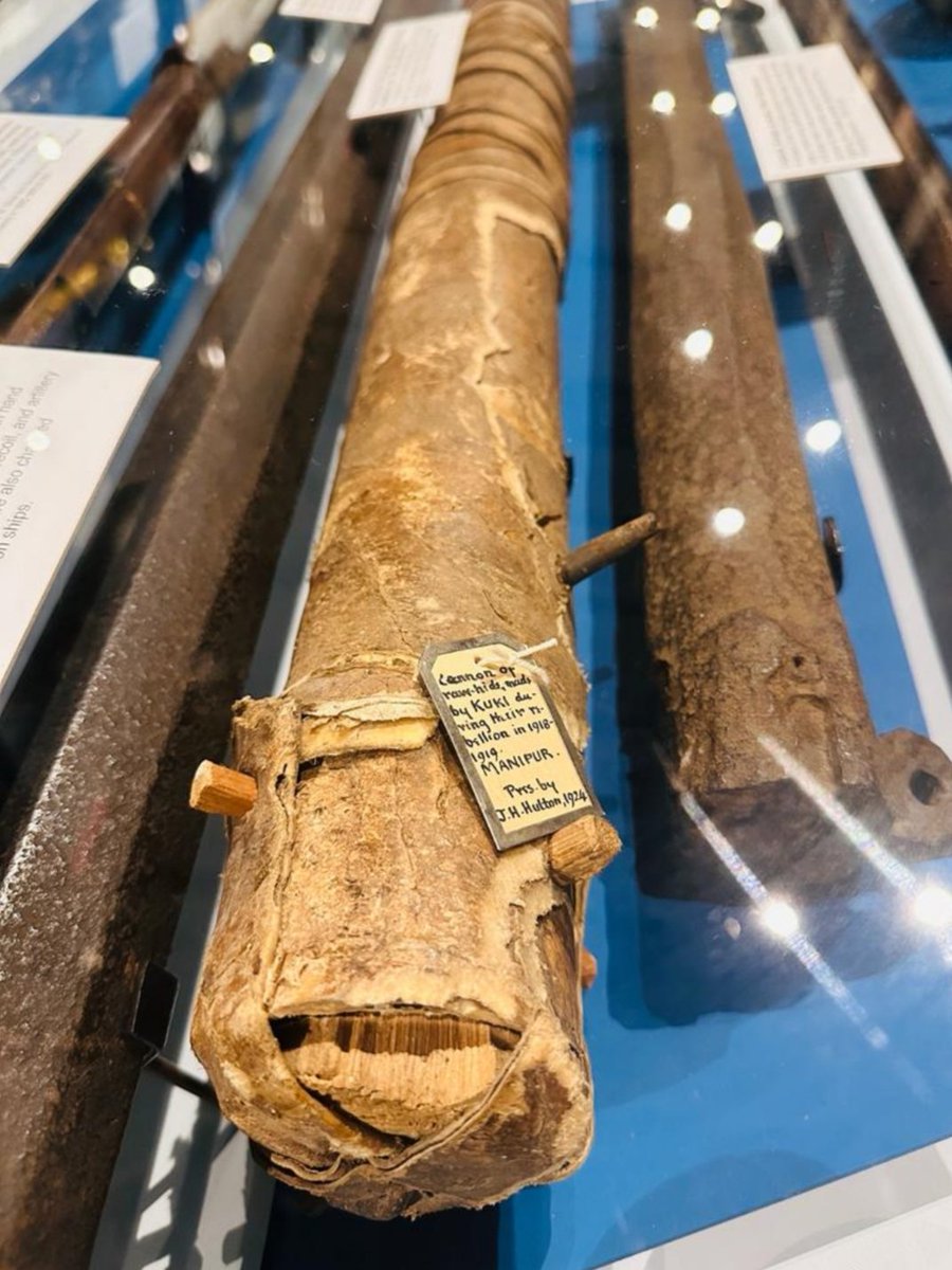 KkKaimin's tweet photo. Neither Rocket nor Missile 
it's the Kuki local made Pumpi (Cannon), which was used against the British to free India. Recent use by Kuki Volunteers is to defend against the aggressor Meitei Terrorist. 
So, it's not a foreign hand. 
@republic @IndiaToday 
#MeiteilieXposed https://t.co/yiCPMrOMAW
