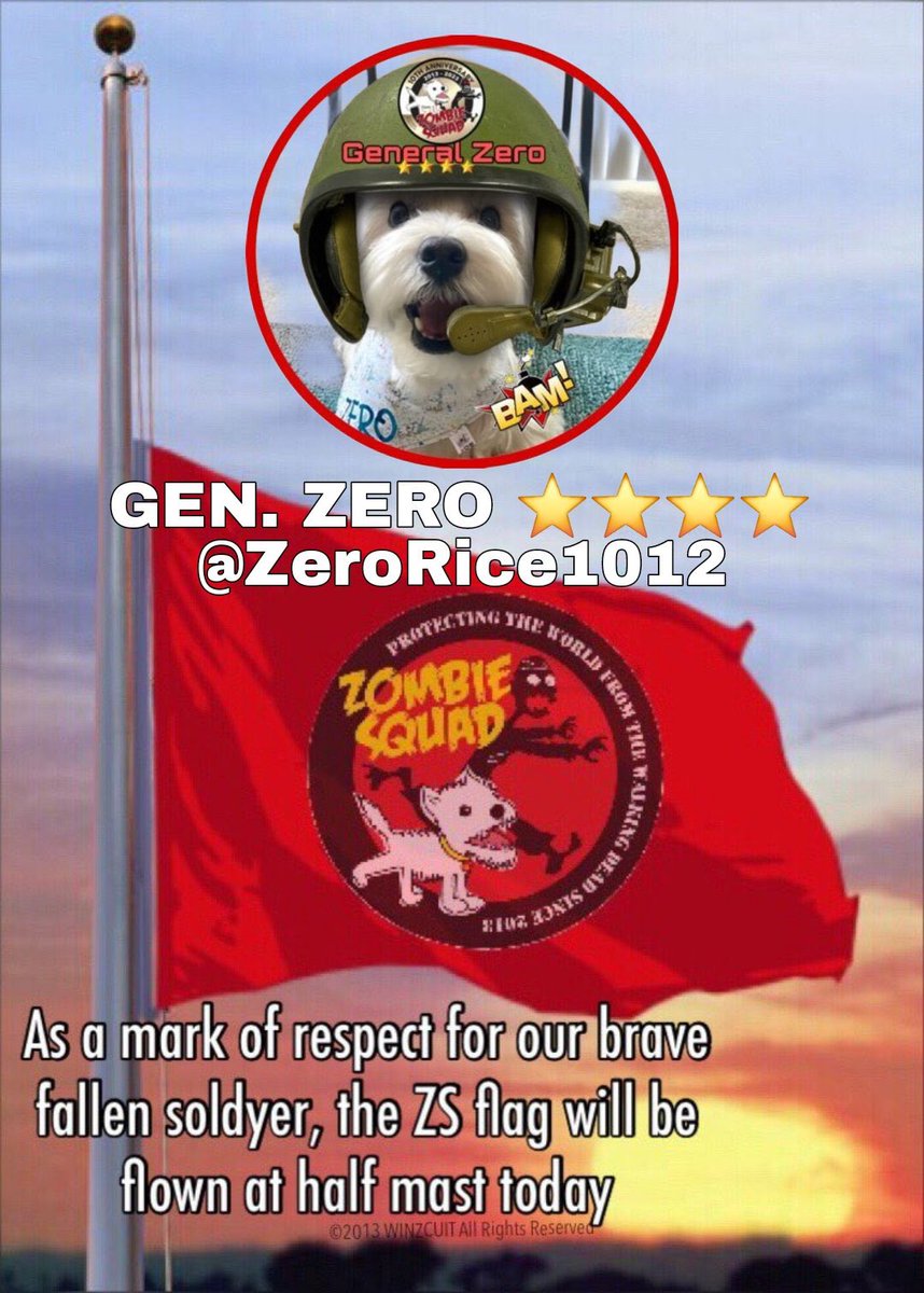 ZombieSquadHQ💖💚🧡💚🩵© (@zombiesquadhq) on Twitter photo It is with deep respect & love that we honor our friend, our brother & the last of our founding generals. Zero <a href="/ZeroRice1012/">Jack, Zero’s Bruv 🌈🐾🩵♥️ 💖💚💛 🧡 💙</a> joined as a wee pup, created the ZS Tekneek Handbook & taught all of us how to BAM👊💥those zombies. He is forever part our hearts & our squad🌈🩵🐾#ZSHQ It is with deep respect & love that we honor our friend, our brother & the last of our founding generals. Zero <a href="/ZeroRice1012/">Jack, Zero’s Bruv 🌈🐾🩵♥️ 💖💚💛 🧡 💙</a> joined as a wee pup, created the ZS Tekneek Handbook & taught all of us how to BAM👊💥those zombies. He is forever part our hearts & our squad🌈🩵🐾#ZSHQ