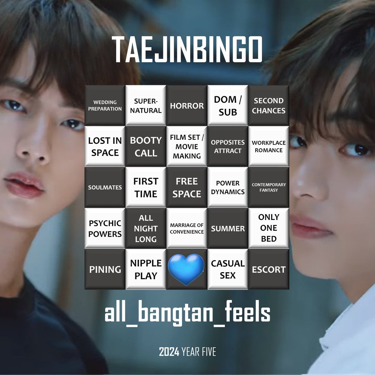 ˗ˋˏ No Winter Lasts Forever ˎˊ-

° #taejin 
° hurt/comfort 
° canon (kinda)
° one-shot (1.7k)

My first post for the 2024 <a href="/taejinbingo/">taejinbingo</a> . A little vent fic from last night for the "Snuggling" square<3

archiveofourown.org/works/58801471