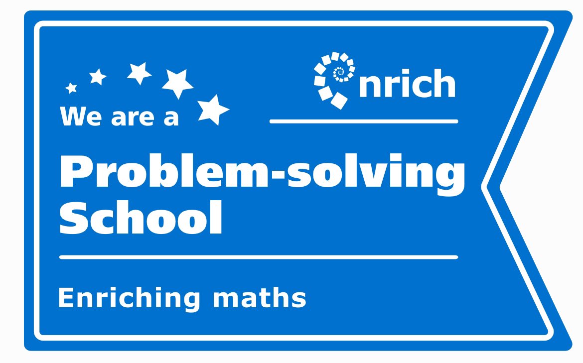 We are SO excited to announce that we are officially a problem solving school (thanks to <a href="/nrichmaths/">NRICH maths</a> !) For starters...our new Puzzle&amp;Problem-Solving club which runs on a Wednesday after-school. If you want to find out more: nrich.maths.org/problem-solvin…. <a href="/FirrhillHigh/">Firrhill High School</a>