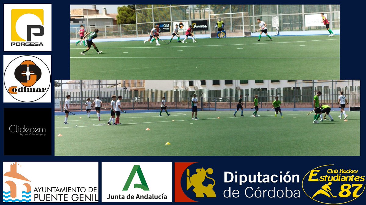 chEstu87's tweet photo. Acogemos este domingo 8 de septiembre el primer entrenamiento de la selección andaluza sub-18 masculina.
Esperamos que hayan disfrutado de la experiencia a los jugadores seleccionados de nuestro club Estudiantes'87 @Porgesa @Codimar @Clidecem.
@FedAndHockey
@AytoPuenteGenil https://t.co/DtIQi6oPCF