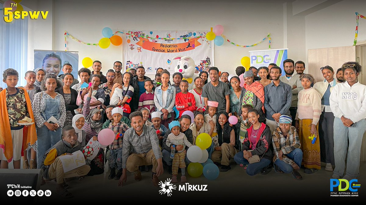 MirkuzIn's tweet photo. π―βοΈ
SUCCESS STORY ALERT ! π§ββ
π We are thrilled to announce that our 5th special pediatrics ward visit yesterday was a tremendous success! π
#5thSPWV #Mirkuz #SPWV #PDC #αααα΅ https://t.co/oKHrW0zBLM