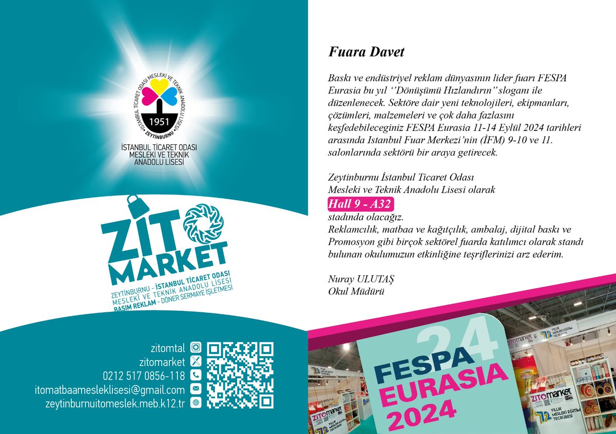 STANDIMIZA BEKLİYORUZ
<a href="/itokurumsal/">İstanbul Ticaret Odası (İTO)</a> 
<a href="/istanbul_MTE/">İstanbul Mesleki ve Teknik Eğitim</a> 
<a href="/memderofficial/">MEMDER</a> 
<a href="/basevorgtr/">BASEV</a> 
<a href="/TC_Zeytinburnu/">Zeytinburnu Kaymakamlığı</a> 
<a href="/tcmeb/">Millî Eğitim Bakanlığı</a> 
<a href="/Yusuf__Tekin/">Yusuf Tekin</a> 
<a href="/zeytinburnumem/">Zeytinburnu İlçe Millî Eğitim Müdürlüğü</a> 
<a href="/omer_karatemiz/">Ömer Karatemiz</a> 
<a href="/ambalajsanayi/">ASD Ambalaj Sanayi</a>