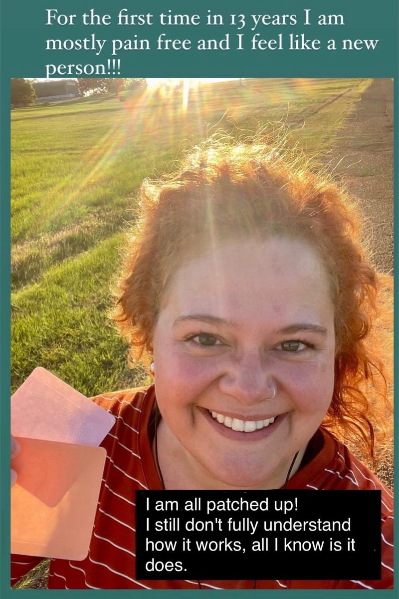 lauriedelk's tweet image. pain for 13 years and now #PainRelief  #pain gone!

#painsolutions #painfree #PainFreeLiving #painfreemovement #painfreelife