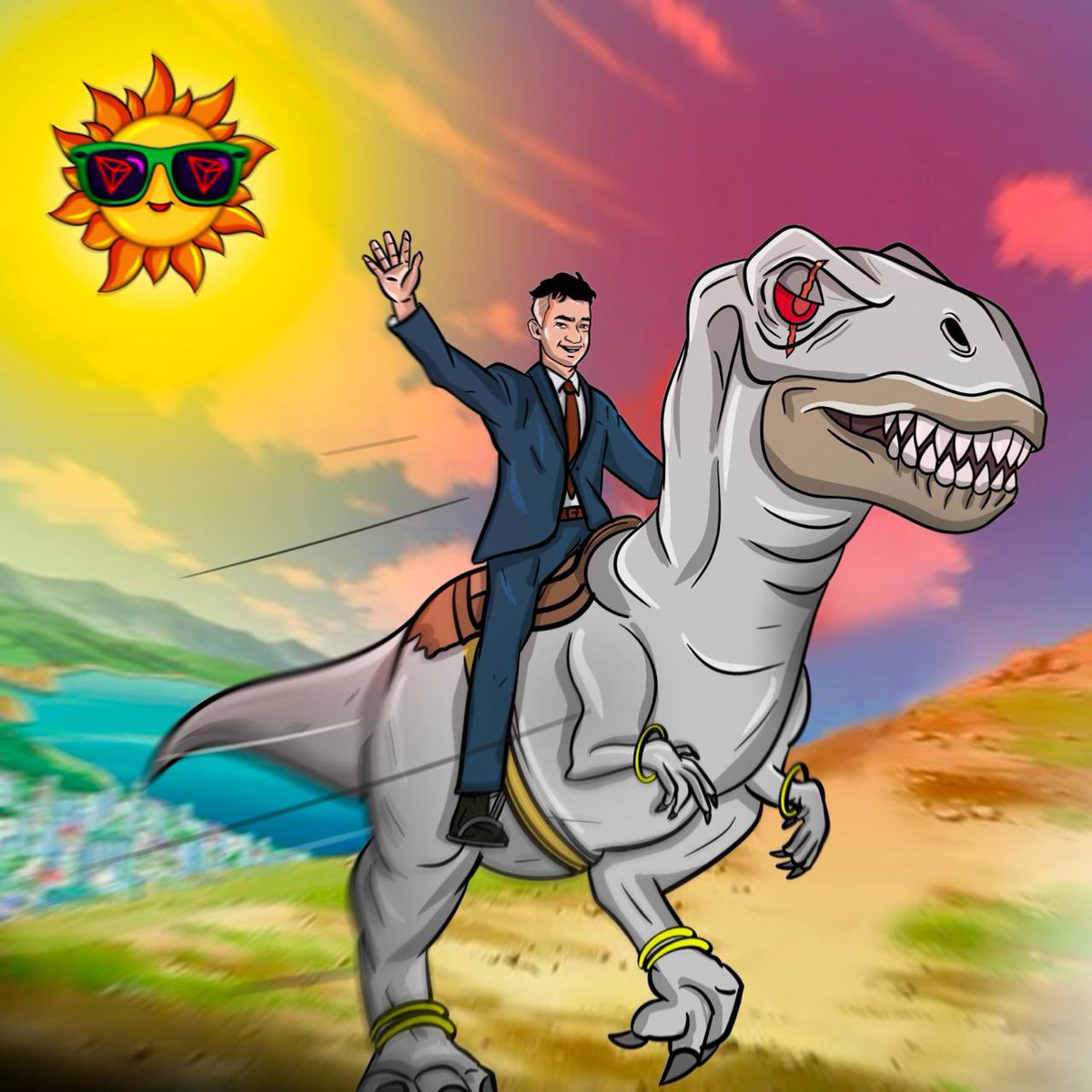 <a href="/justinsuntron/">H.E. Justin Sun 👨‍🚀 🌞</a> #TOTHESUN 🦖🌞

#TINOS