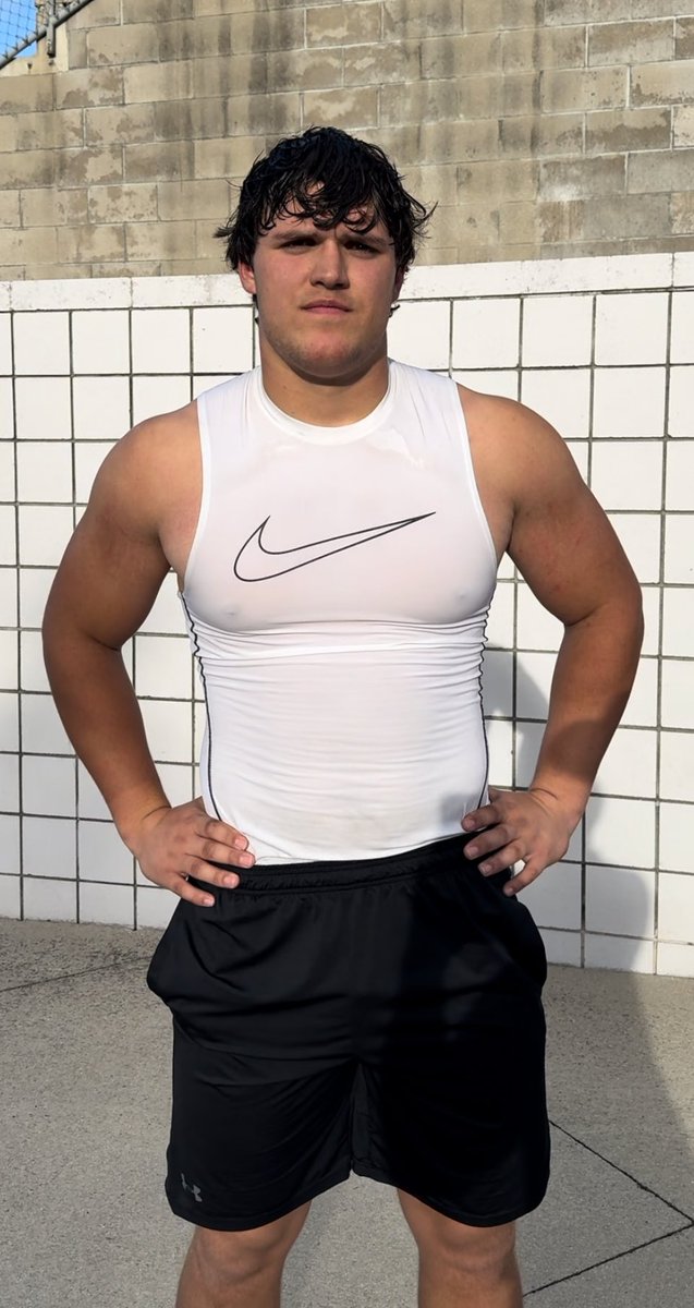 <a href="/masonmayne55/">Mason Mayne</a> a 3 star who also plays both offense and defense hardly came off the field during  Saturdays game. The 6’3 275lb lineman who’s committed to play <a href="/NUFBFamily/">Northwestern Football</a> next season under coach David Braun. Mason was very well spoken and clearly a leader on the field <a href="/TheD_Zone/">The D Zone</a>