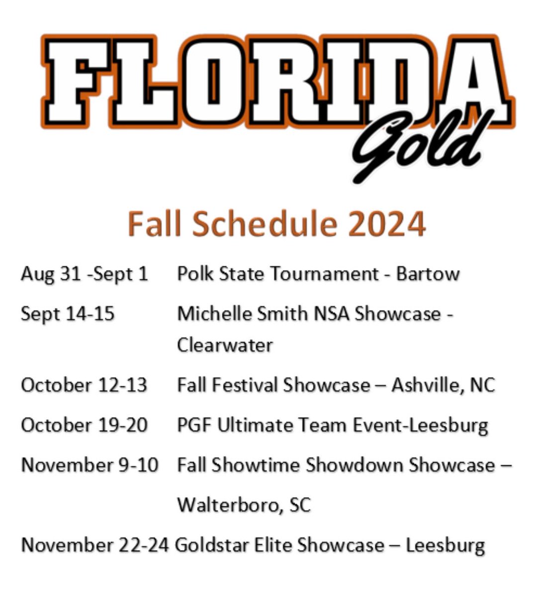 Mittie O’Brien (@mittieb15) on Twitter photo Because of the amount of seniors we lost after summer, we decided to merge with another team and become Florida Gold. I am super excited for this fall season!! <a href="/CoachMarioH/">Mario Hernandez</a> <a href="/amber_fiser/">Amber Fiser</a> <a href="/JeffConrad10/">Jeff Conrad</a> <a href="/HawkinsChawkins/">Upstate Softball</a> <a href="/FloridaTechSB/">Florida Tech Softball</a> <a href="/Abbie_Millete/">Abbie Millete</a> <a href="/LakehawkSB/">Lakehawk Softball</a> <a href="/CoachSWebster/">Savanah Webster</a> Because of the amount of seniors we lost after summer, we decided to merge with another team and become Florida Gold. I am super excited for this fall season!! <a href="/CoachMarioH/">Mario Hernandez</a> <a href="/amber_fiser/">Amber Fiser</a> <a href="/JeffConrad10/">Jeff Conrad</a> <a href="/HawkinsChawkins/">Upstate Softball</a> <a href="/FloridaTechSB/">Florida Tech Softball</a> <a href="/Abbie_Millete/">Abbie Millete</a> <a href="/LakehawkSB/">Lakehawk Softball</a> <a href="/CoachSWebster/">Savanah Webster</a>