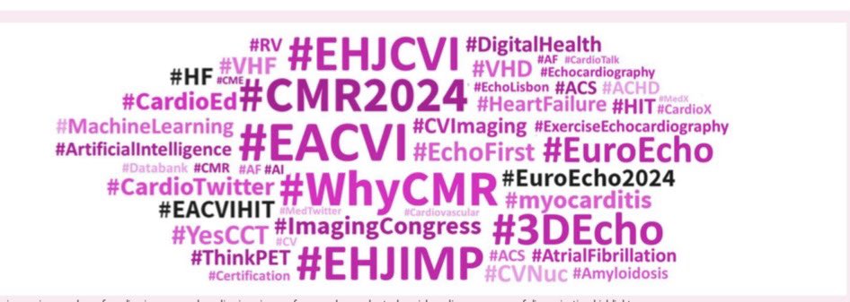 If you are passionate about #cvimaging, then this #EHJCVI review on the role of social media from the #EACVI Web&amp;Communication Committee is for you.

If you want to increase your international visibility and build your own social media presence, read this short article containing