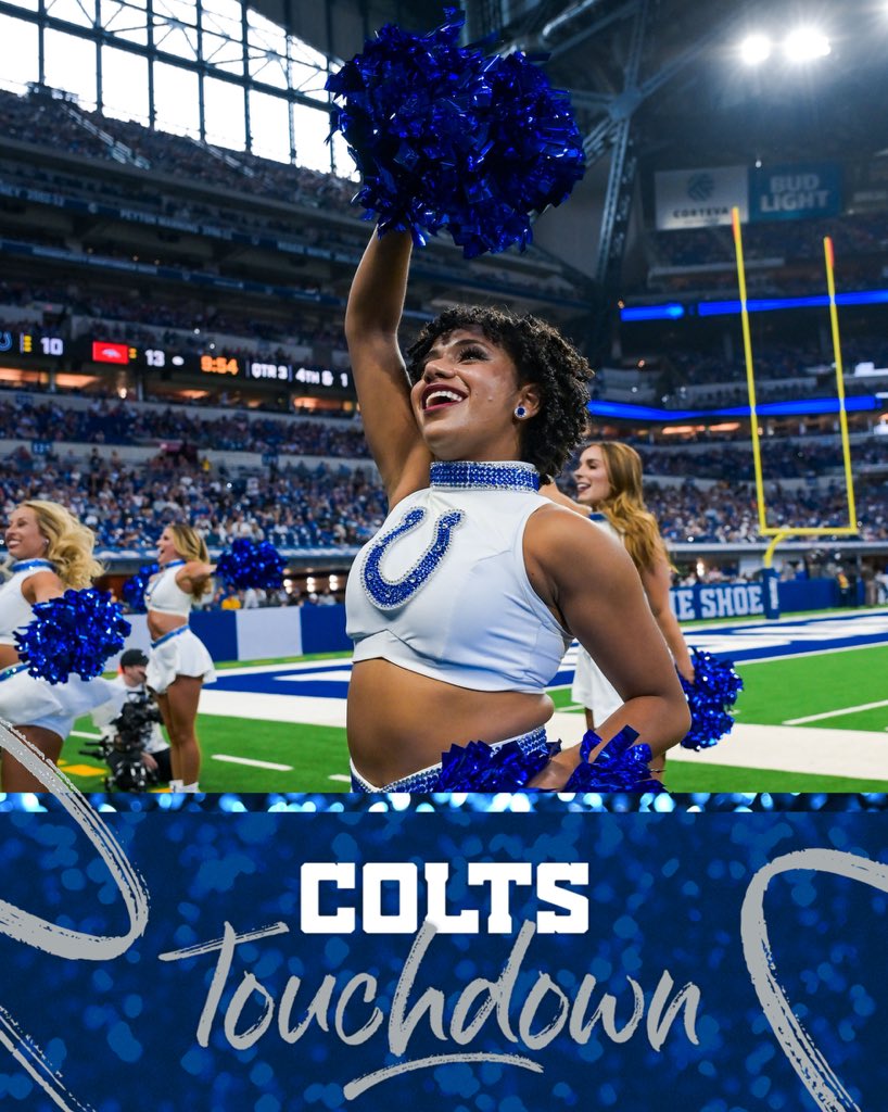 ColtsCheer's tweet image. COME ON COLTS 

#HOUvsIND