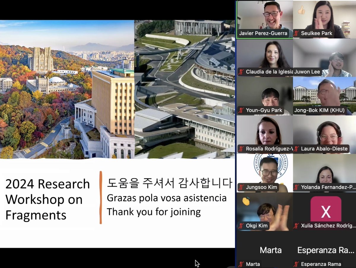 The 2024 Research Workshop on Fragments was hosted by the Institute for the Study of Language and Information (KH-ISLI) at Kyung Hee University in Seoul and the LVTC group. khuisli.github.io/workshop-2024