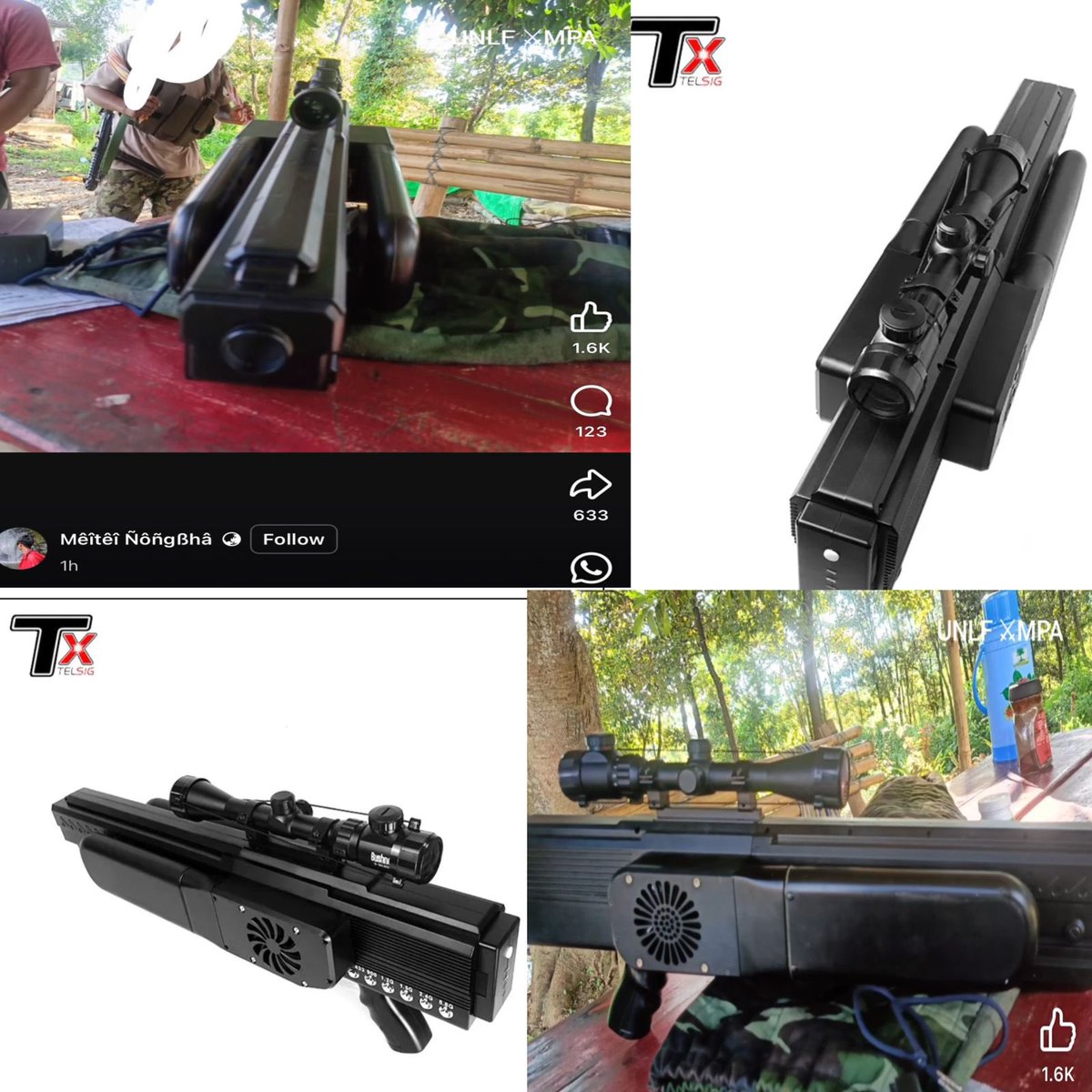 UncleHming's tweet photo. #MeiteiTerrorists UNLF/MPA are equipped with Chinese Jammer.

Isn’t this an evidence of foreign hand in the Manipur Violence? Will Arnab Goswami’s @republic care to run a story on this?

Who is supplying sophisticated equipments to #MeiteiMilitants?

@CBIHeadquarters @NIA_India https://t.co/2vskeg4Wo3