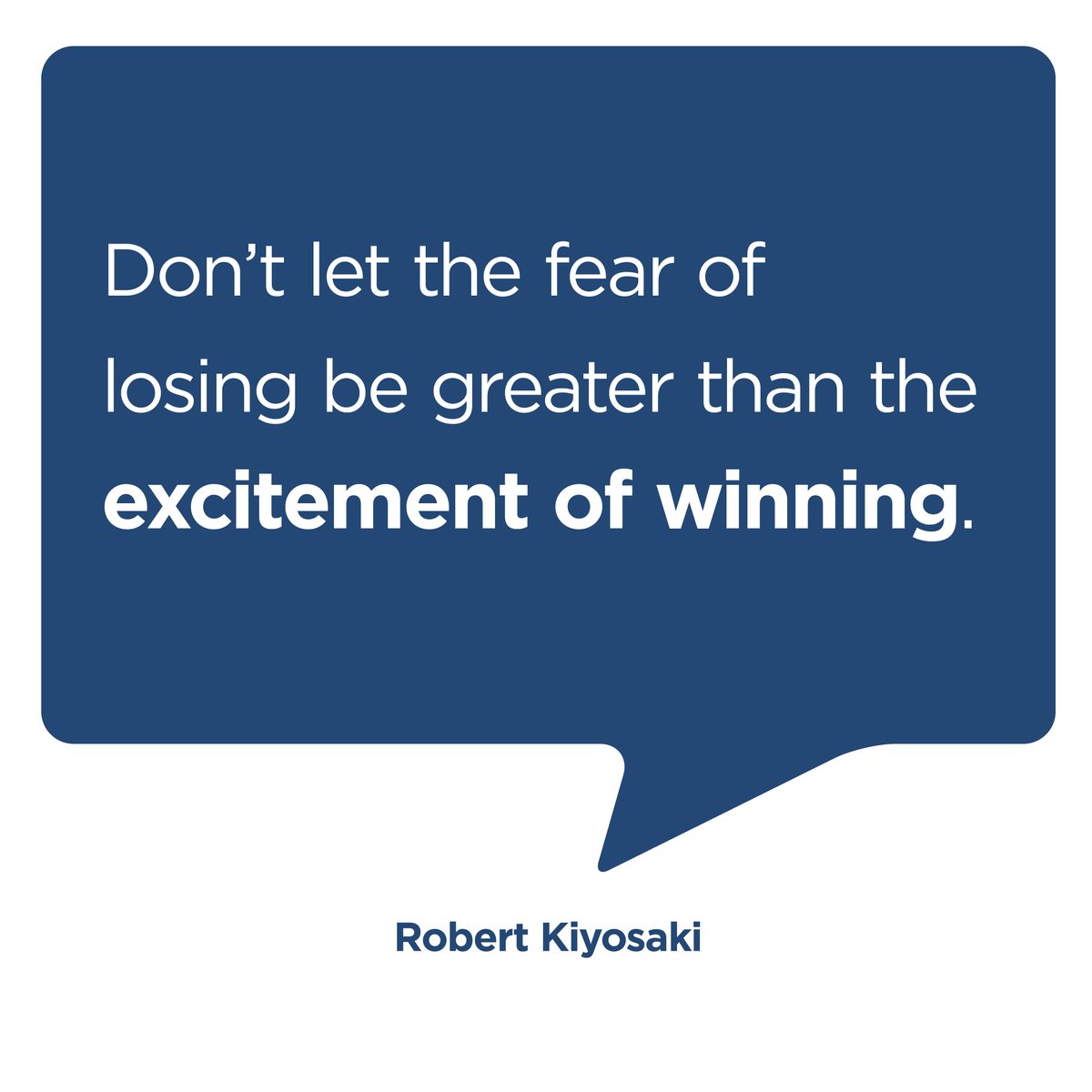 It’s time to embrace the risk and start chasing your dreams!