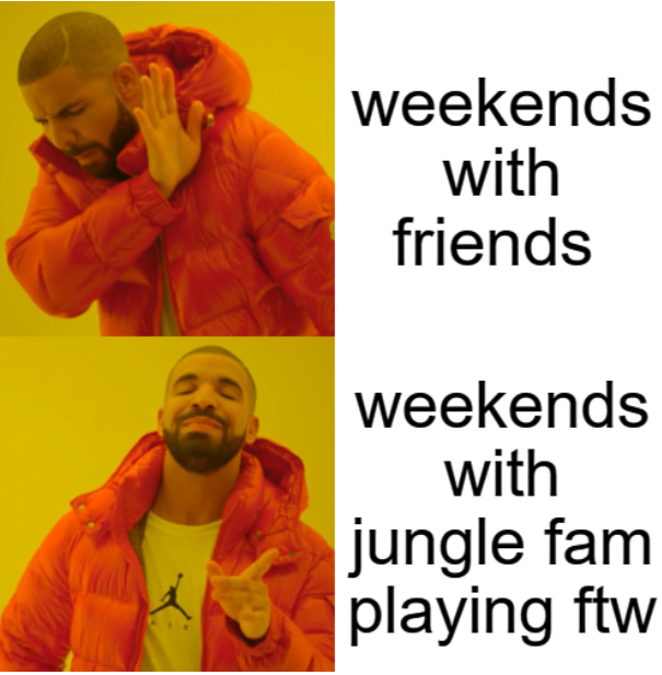 grasseaterrr_'s tweet photo. Posting my meme for @jungle_xyz , hope you guys gonna like it. Thanks
@joaooo 
#GETJUICED
#JUNGLEMEMES

jk guys, touching grass is important as well https://t.co/RetBo4Px2N