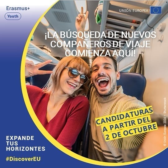 🍁El otoño traerá novedades #discovereu 
Apunta, 2️⃣ octubre, se abre la nueva ronda para conseguir bonos de tren gratis para viajar por Europa. 🇪🇺🚆
¿Quién puede solicitarlos?
📌 Personas nacidas entre el 1 de enero de 2006 (incluido) y el 31 de diciembre de 2006 (incluido)