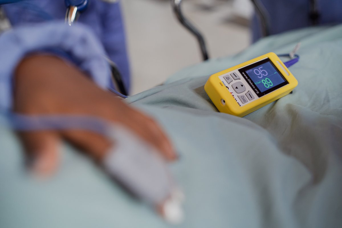 Excited to complete a pulse oximetry workshop in Ethiopia for 43 participants! 
#Lifebox is studying how #pulseoximeters impact #anesthesia provider behavior in low-resource settings. This research will guide future training &amp; distribution strategies to improve patient safety.