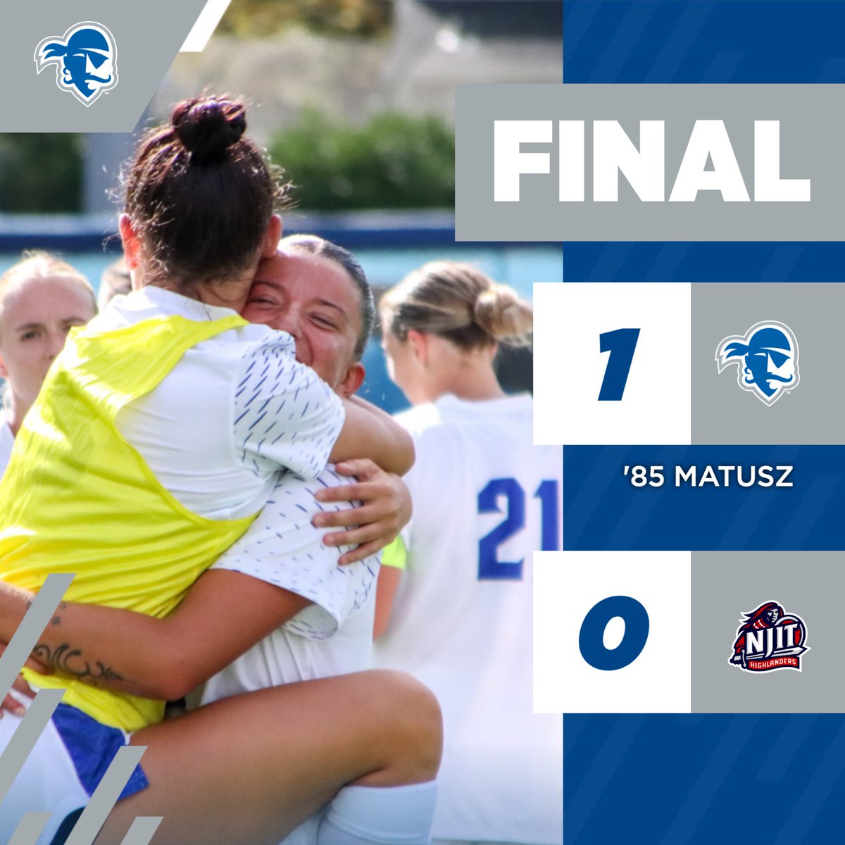 Sky sends us home a victory!!! ✅

We'll be back in action on Thursday at Lafayette

#HALLin 🔵⚪️